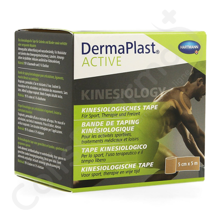 DermaPlast Active Kinesio Tape Beige 5 x 5 cm - 1 pièce