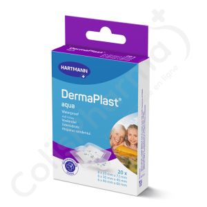 DermaPlast Aqua - 20 pansements