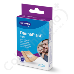 DermaPlast Soft 6x10 cm - 10 verbanden