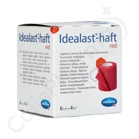 Idealast-Haft Rouge 6 cm x 4 m - 1 pièce