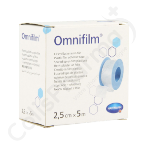 Omnifilm 2,5 cm x 5 m - 1 stuk