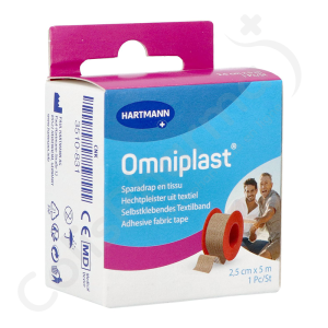 Omniplast 2,5 cm x 5 m - 1 stuk