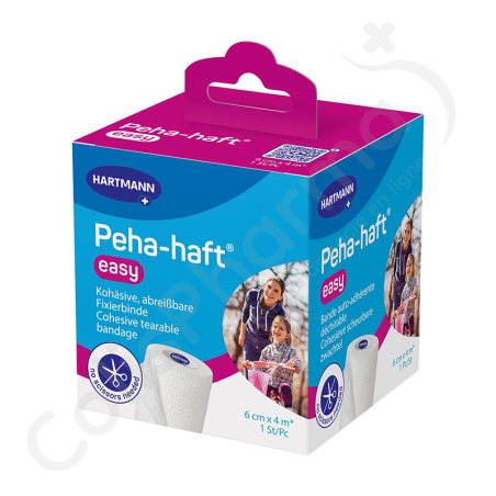 Peha-Haft Easy 6 cm x 4 m Blanc - 1 pièce