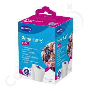 Peha-Haft Easy 8 cm x 4 m Blanc - 1 pièce