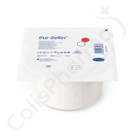 Pure Zellin Roll Pads 4 x 5 cm - 10 stuks