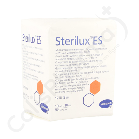 Sterilux ES 10 x 10 cm 8 Lagen Niet-Steriel - 100 stuks