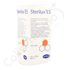 Sterilux ES 5 x 5 cm 8 Plis Stérile - 50 x 3 pièces