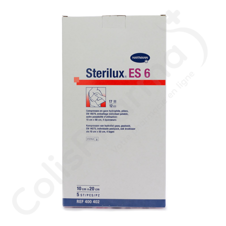 Sterilux ES 6 10 x 20 cm - 5 pièces