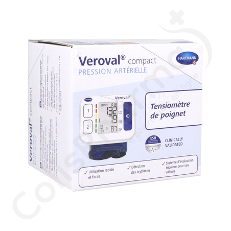 Veroval Compact Polsbloeddrukmeter - 1 bloeddrukmeter