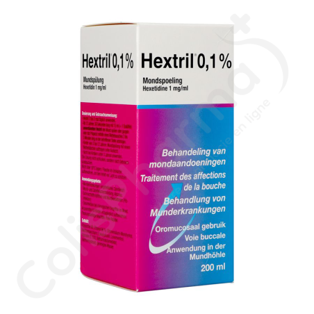 Hextril 0,1% - Solution Buccale 200 ml